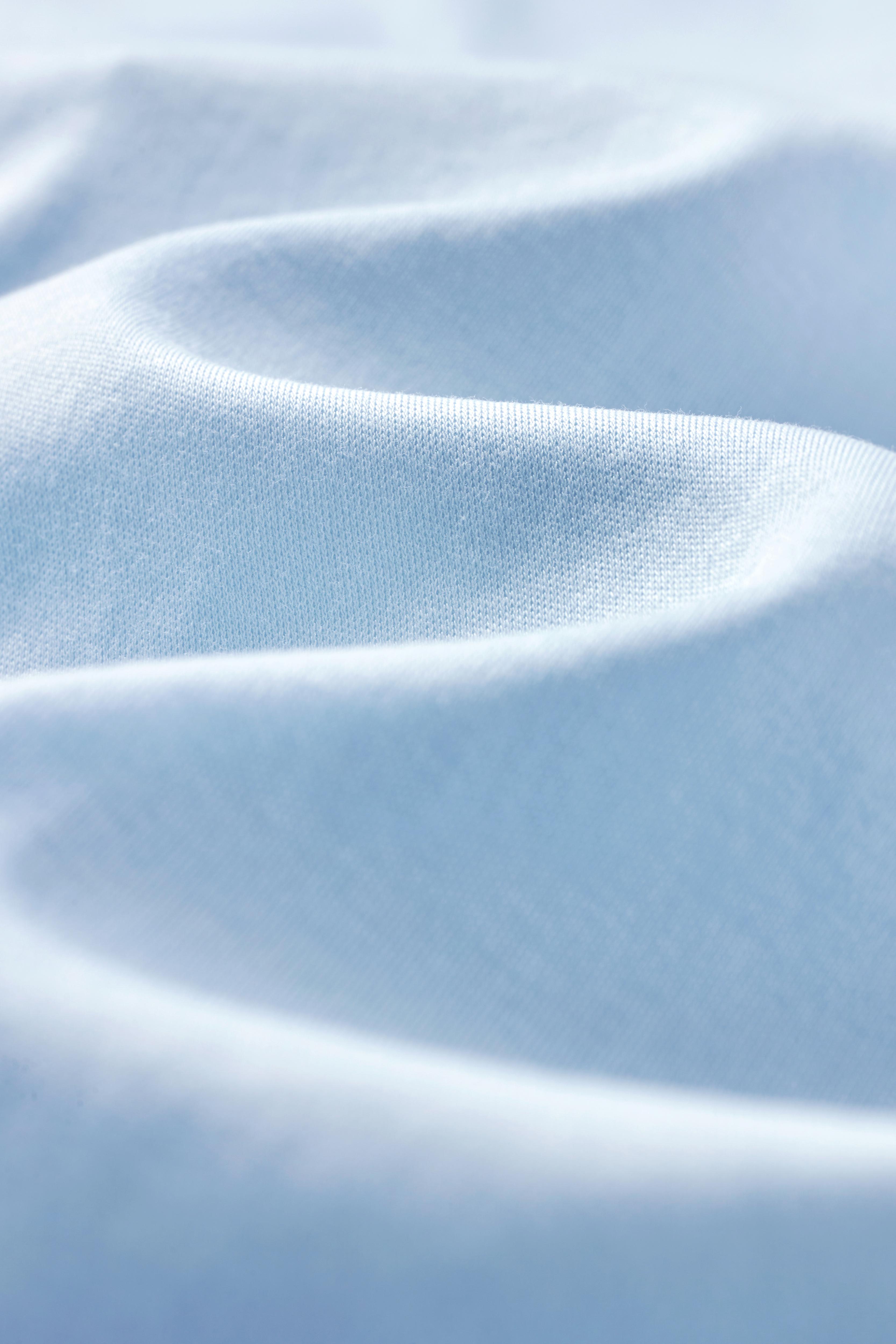 Tokyo Short Sleeve Knit Shirt Sky Blue - Atica Man