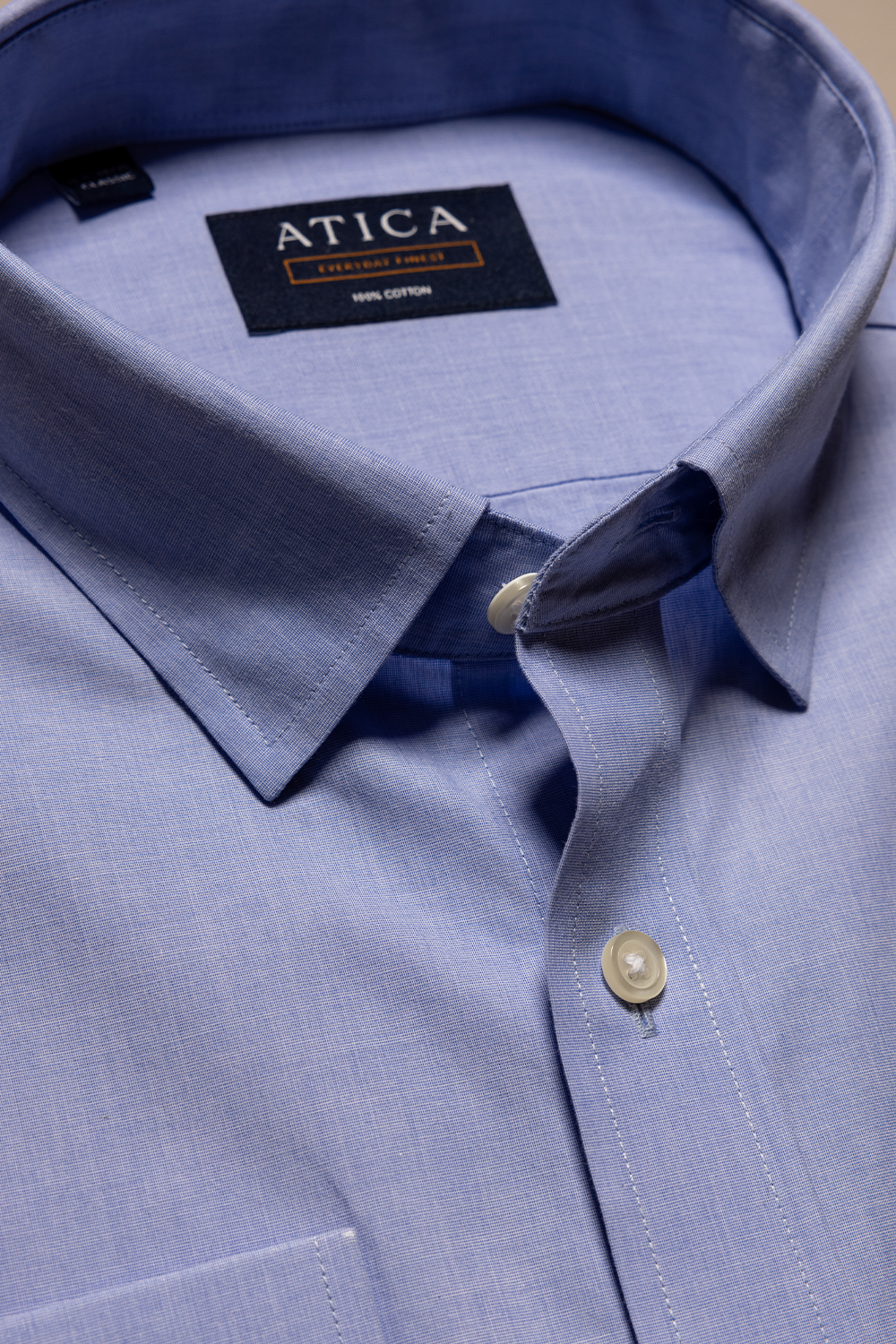 Everyday Sky Blue Poplin Shirt