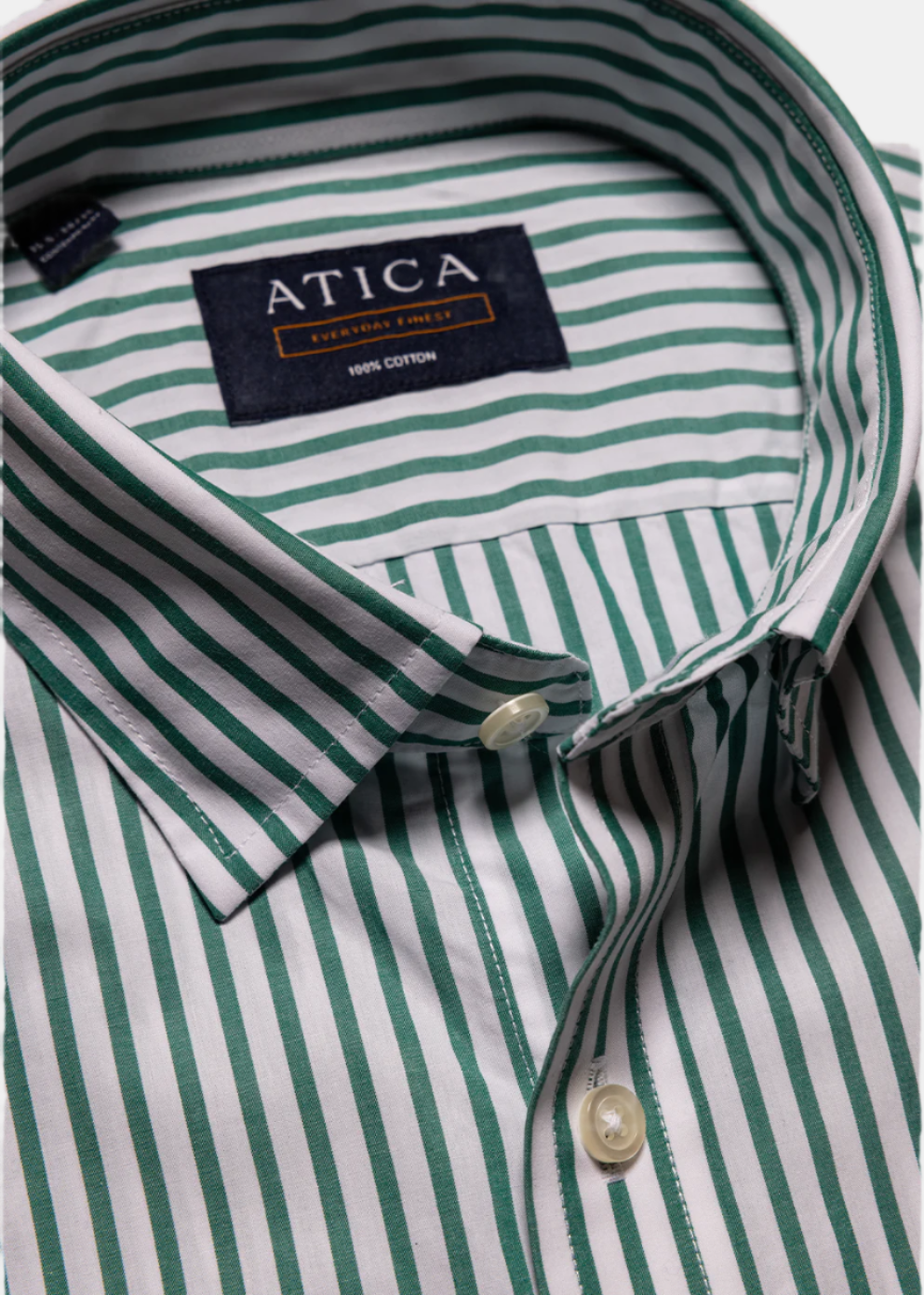 Everyday Green Bengal Stripe Shirt