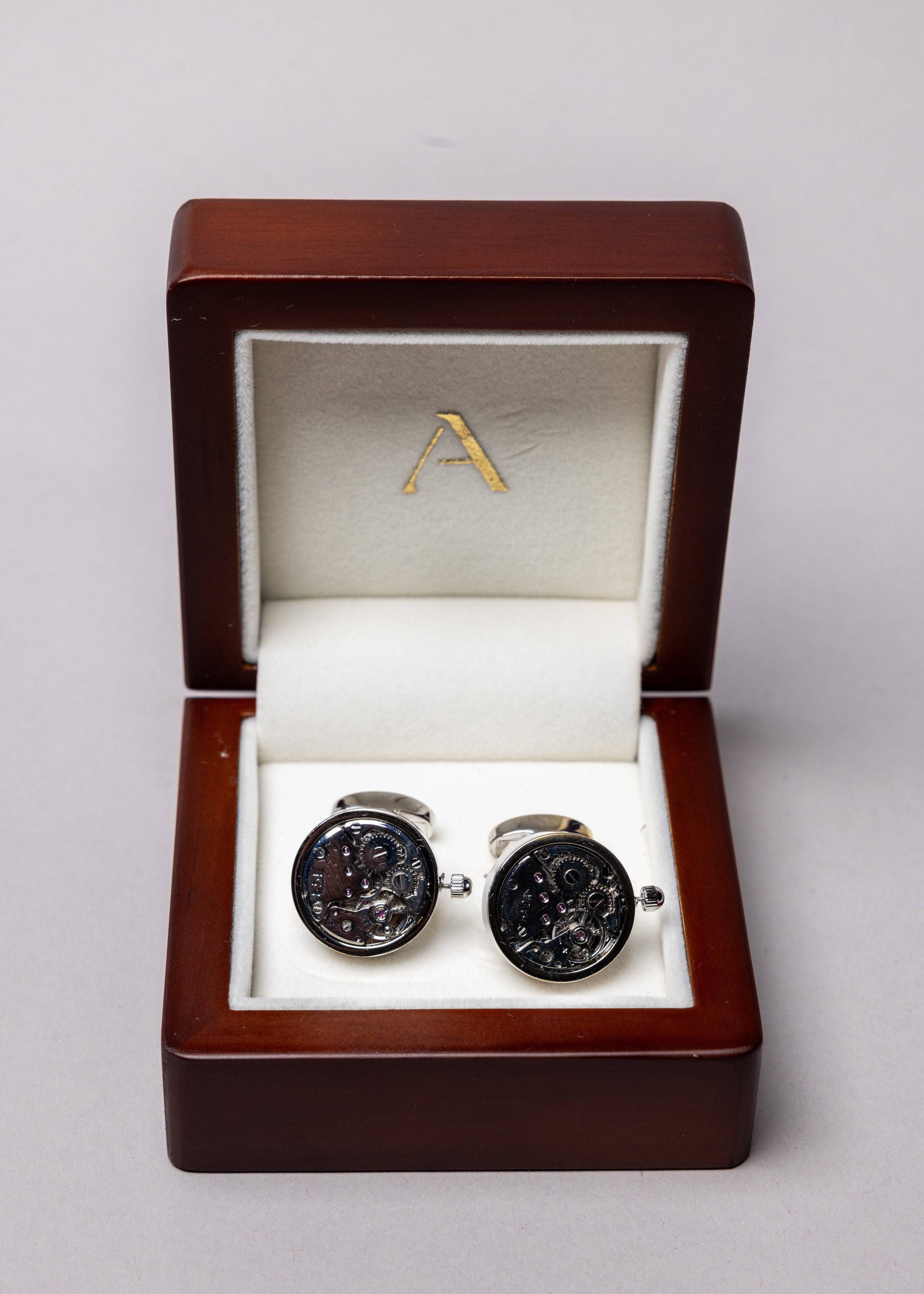 Mechanical Watch Cufflinks Atica Man