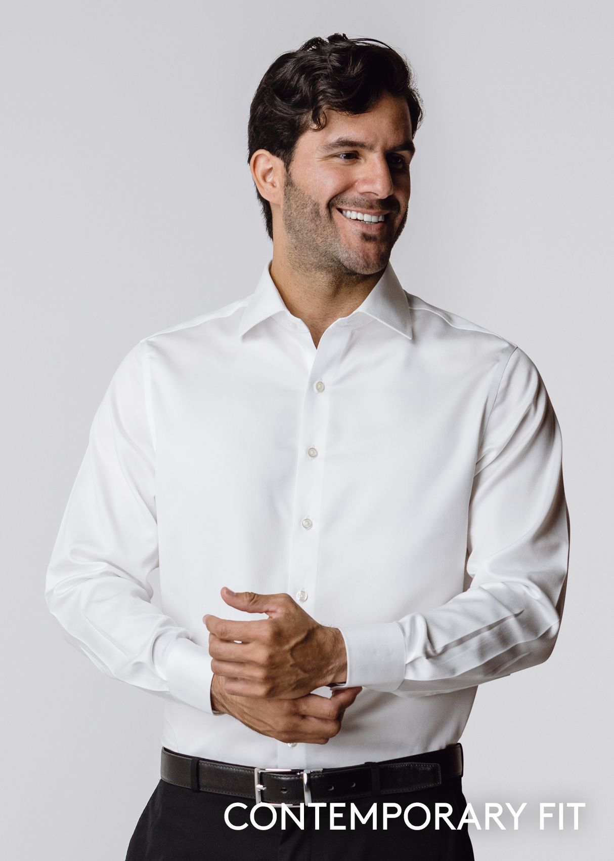 "NEW" Milano Re-Defined White Shirt.