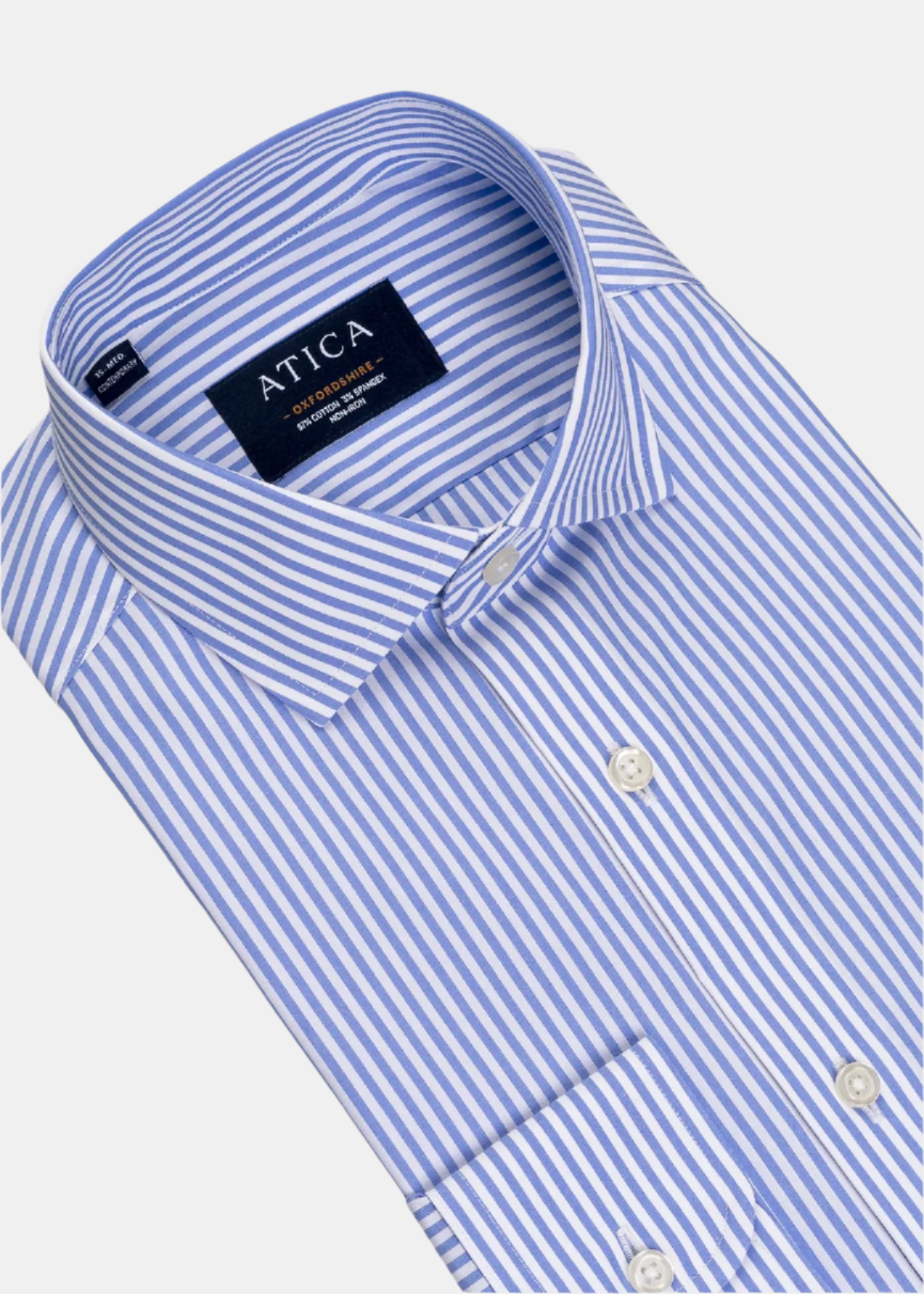 Oxfordshire Blue Stripe Shirt.