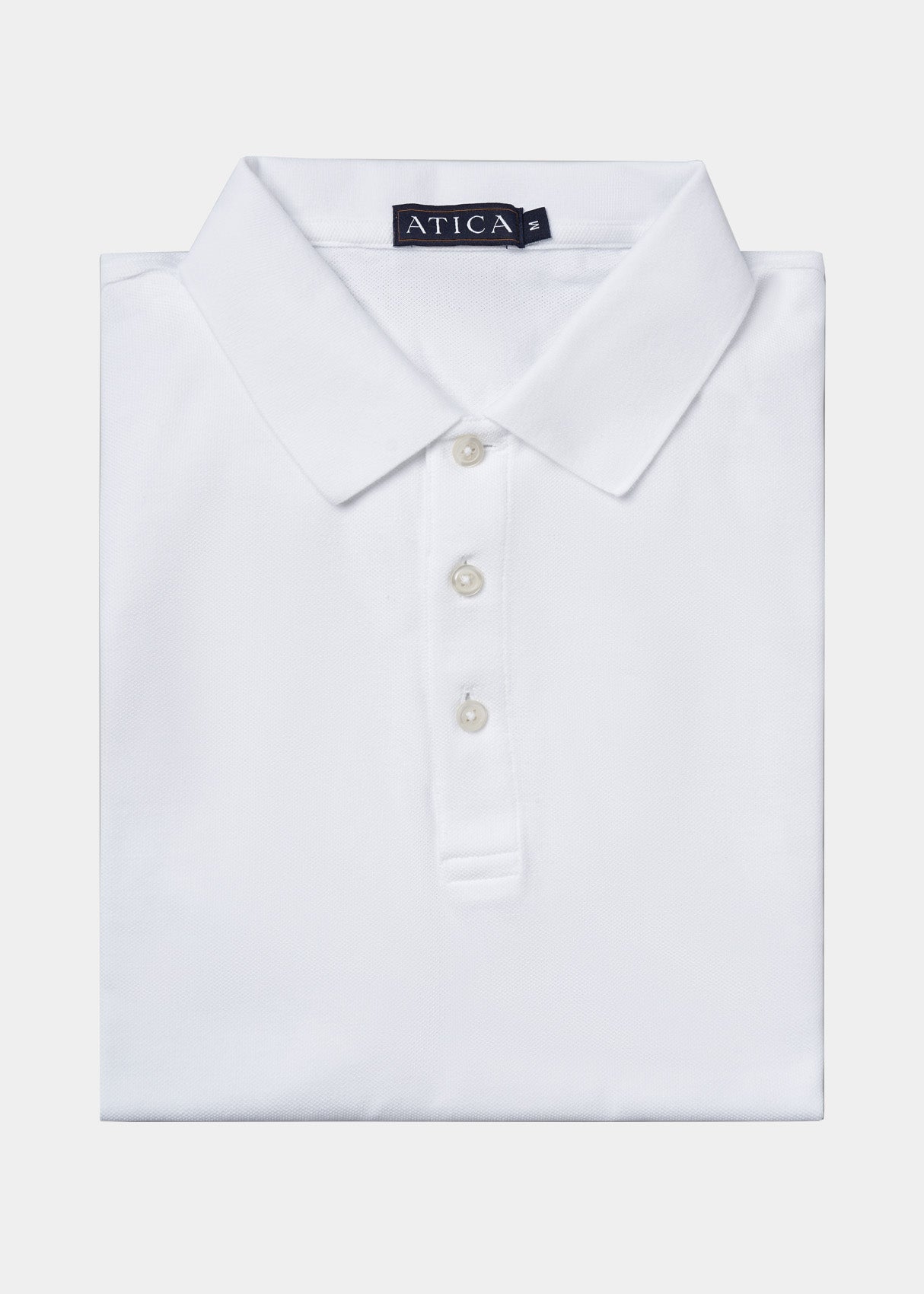 Performance Polo White Shirt.