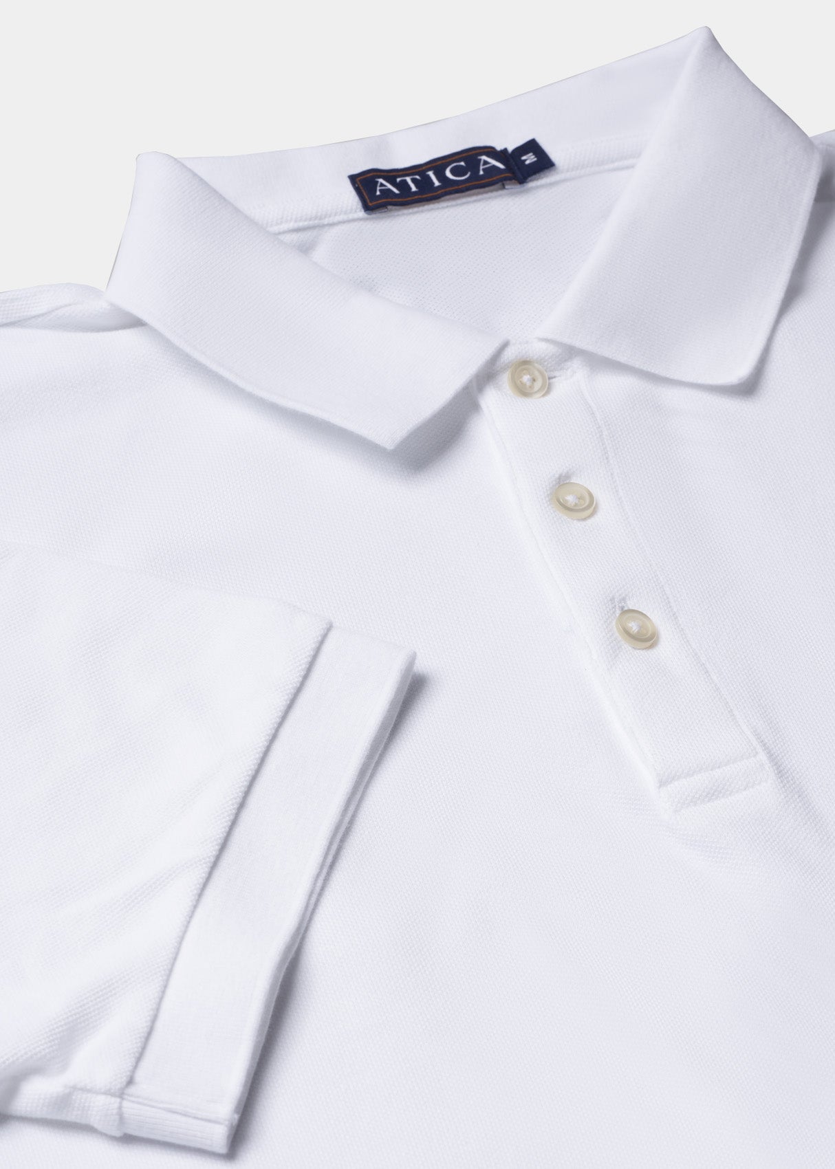 Performance Polo White Shirt.