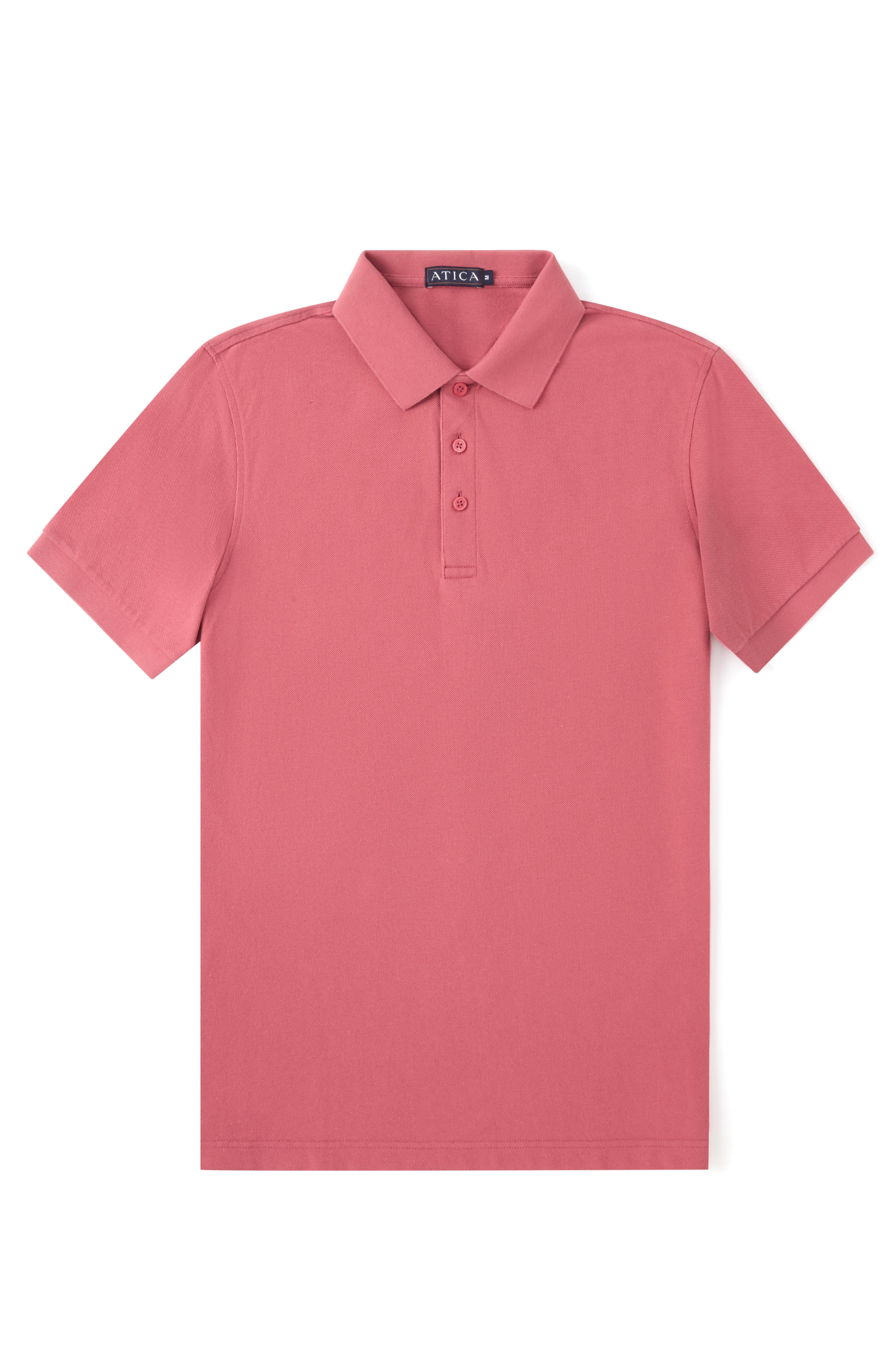 Performance Polo Coral Shirt - Atica Man