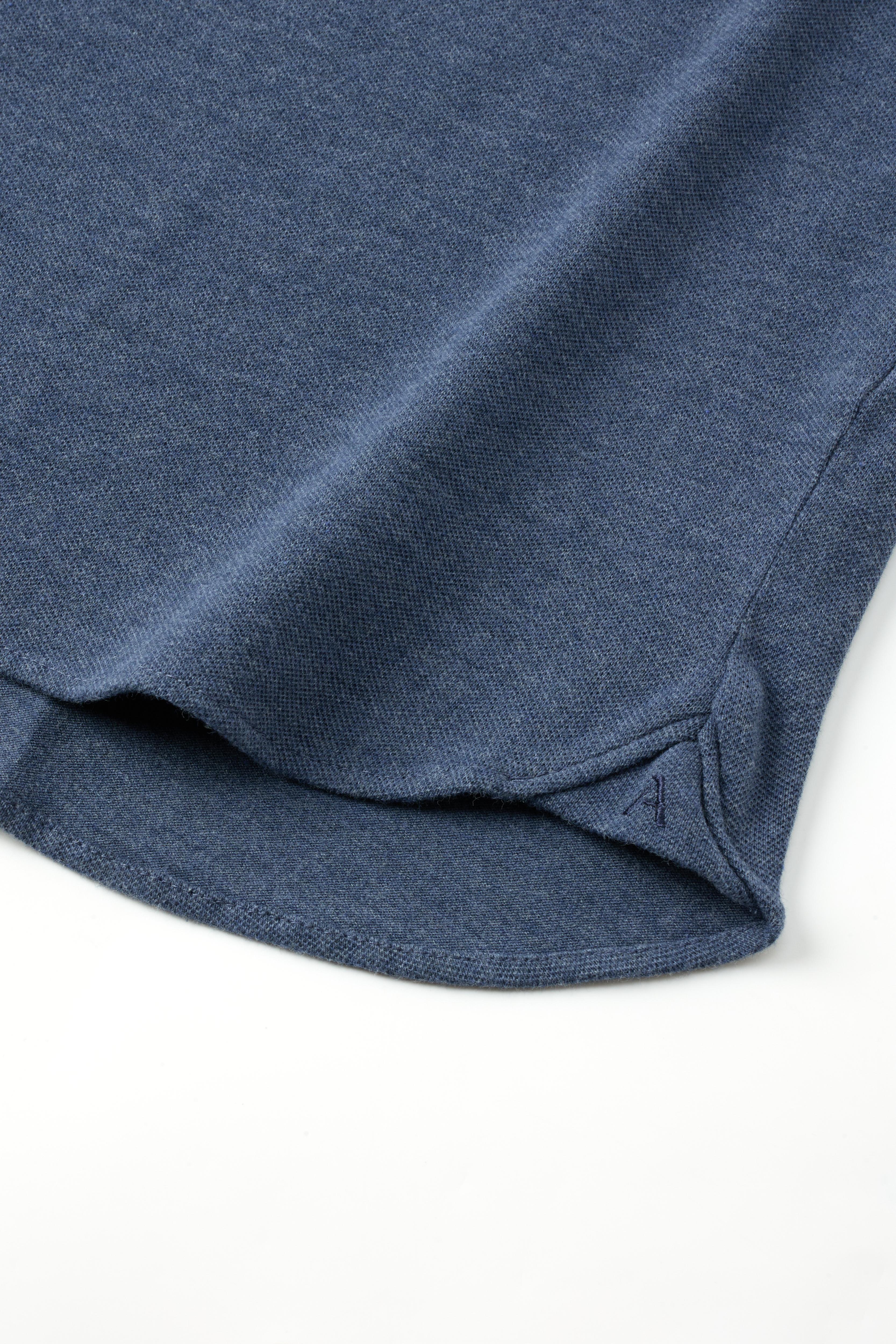 Men's Heather Blue Polo Shirt Heather Blue / X-Small Men's Heather Blue Polo Shirt Heather Blue / X-Small
