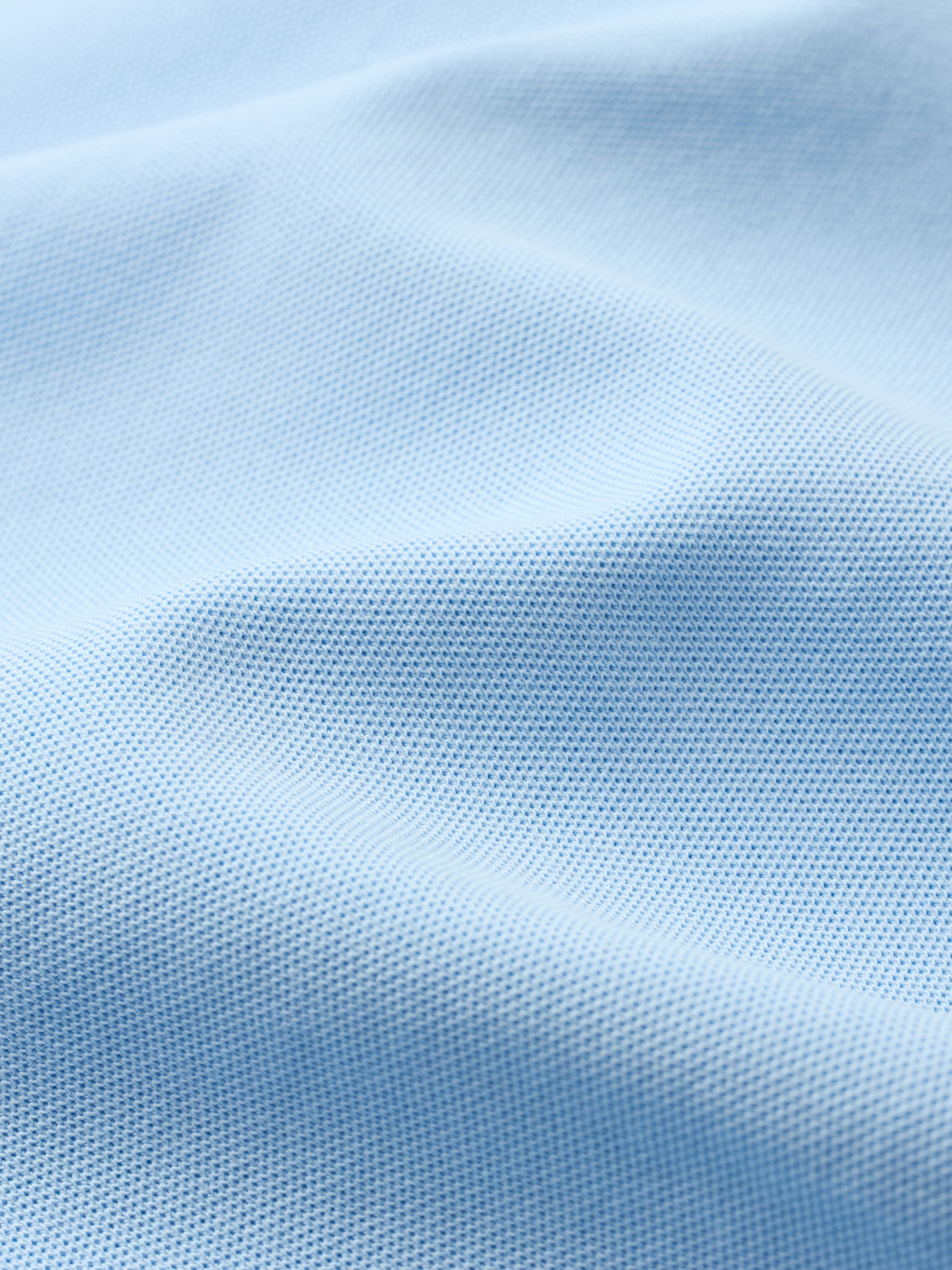 Dress Collar Performance Polo - Sky Blue