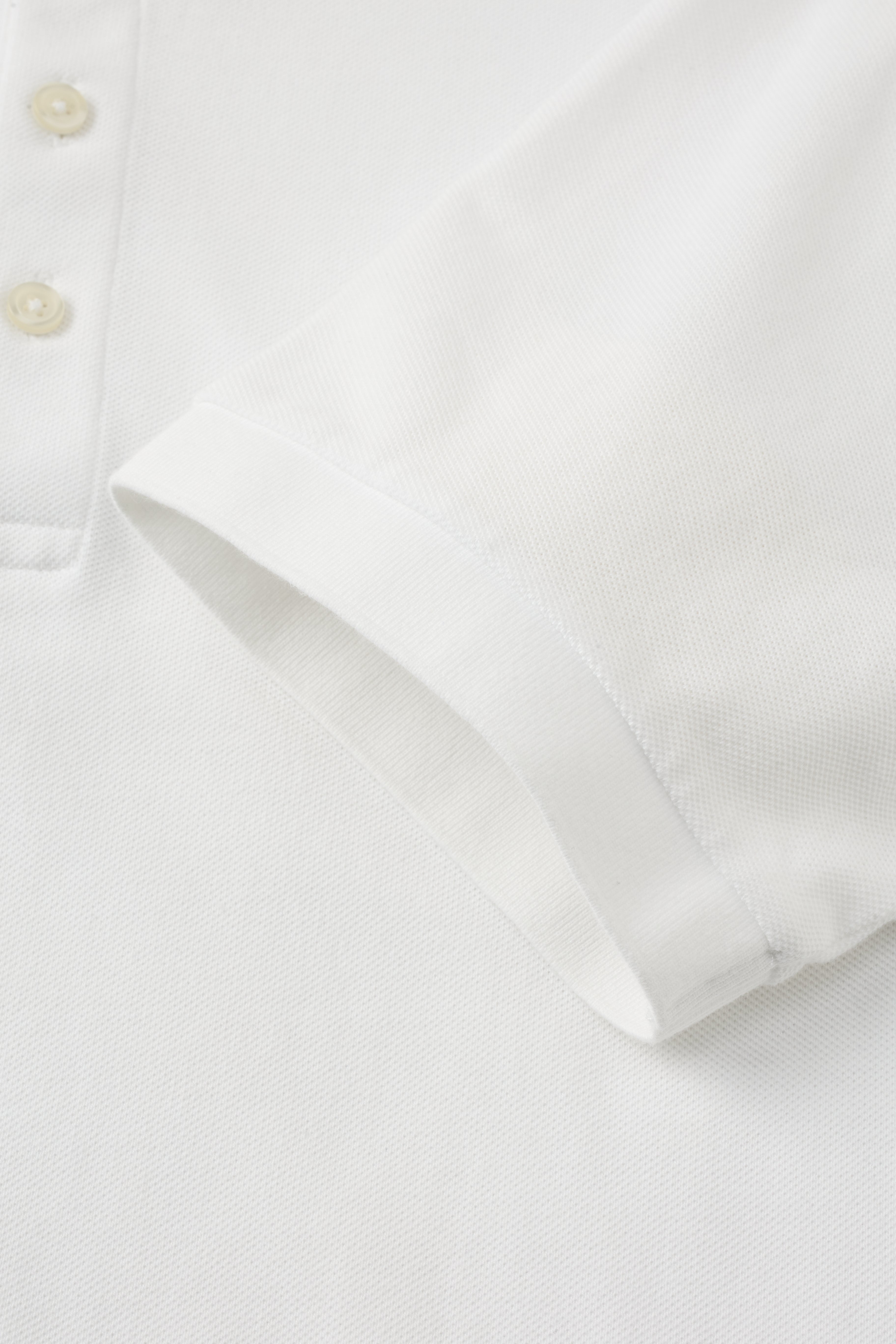 Performance Polo White Shirt - Atica Man
