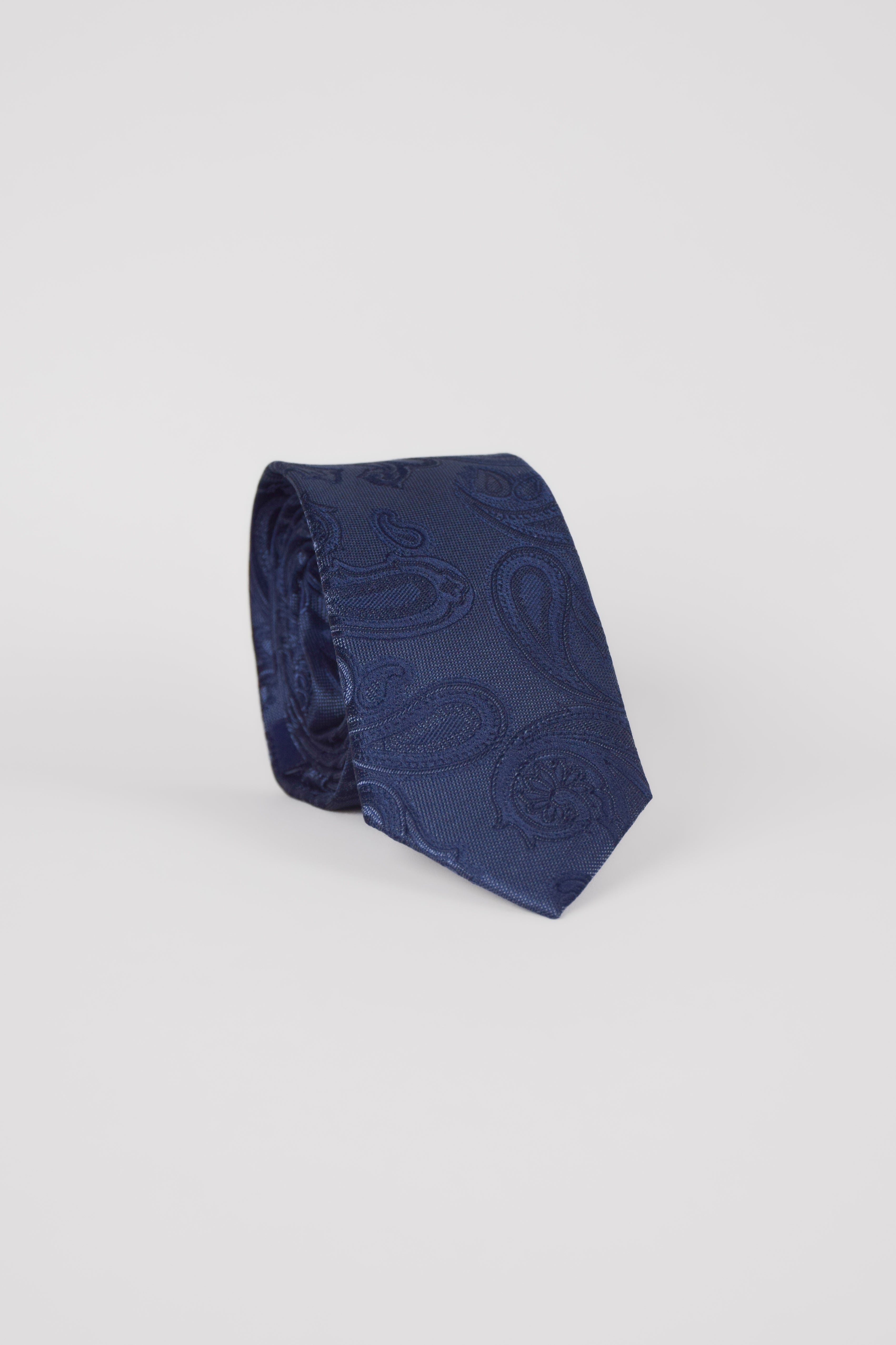 Woven Tie | Pure Silk |  Tone-on-Tone Paisley Pattern - Atica Man