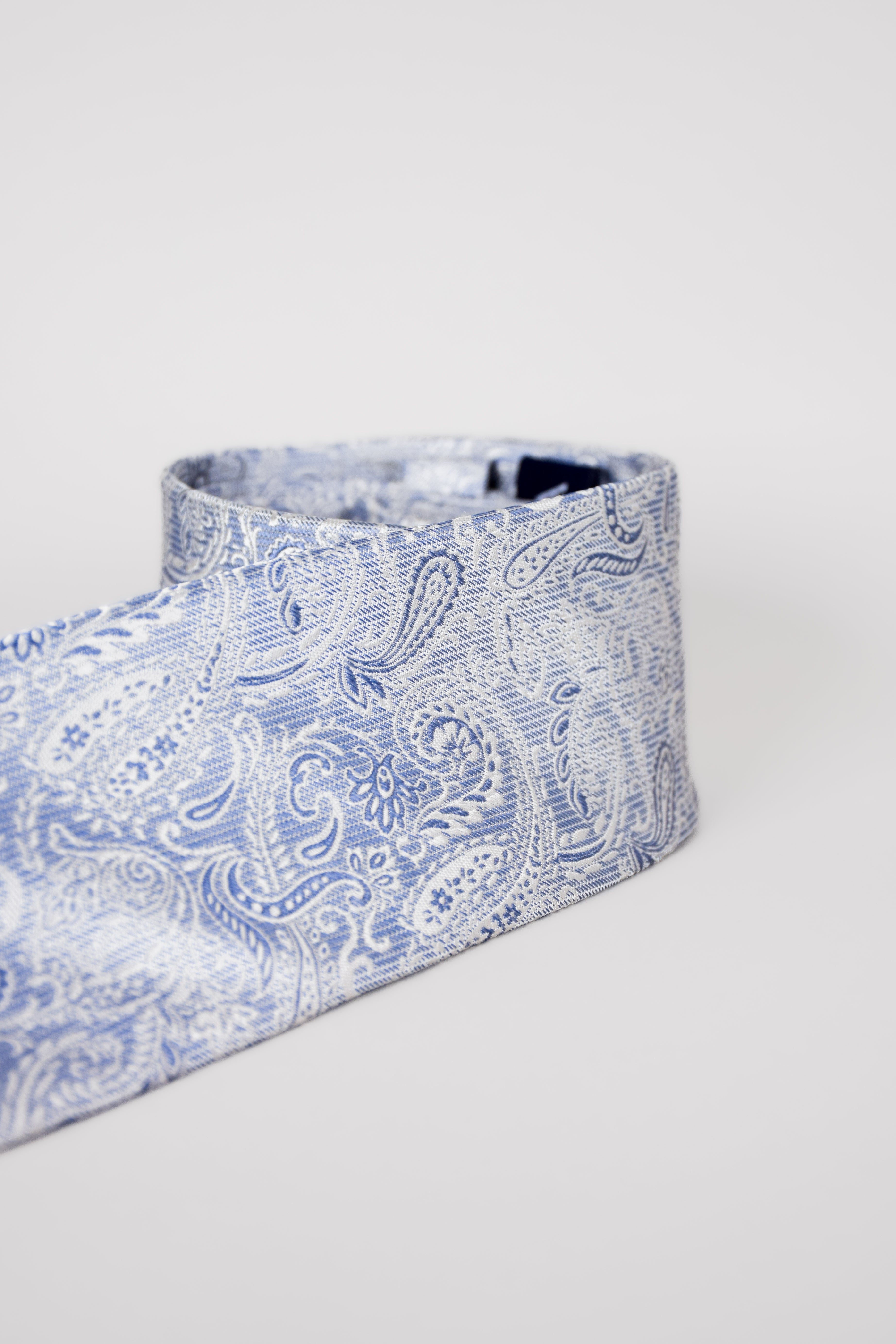 Woven Tie | Pure Silk |  Paisley Jacquard Pattern - Atica Man