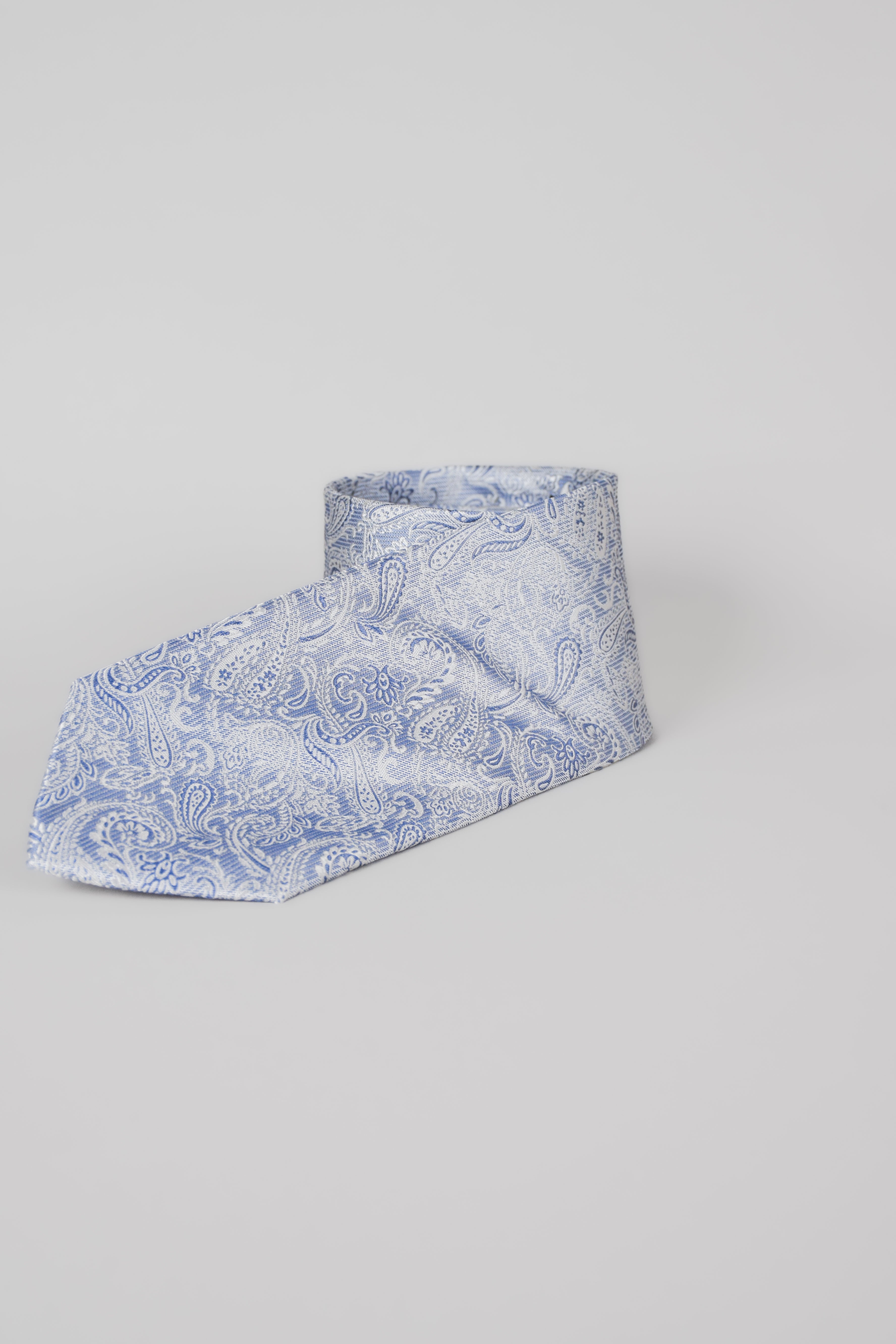 Woven Tie | Pure Silk |  Paisley Jacquard Pattern - Atica Man