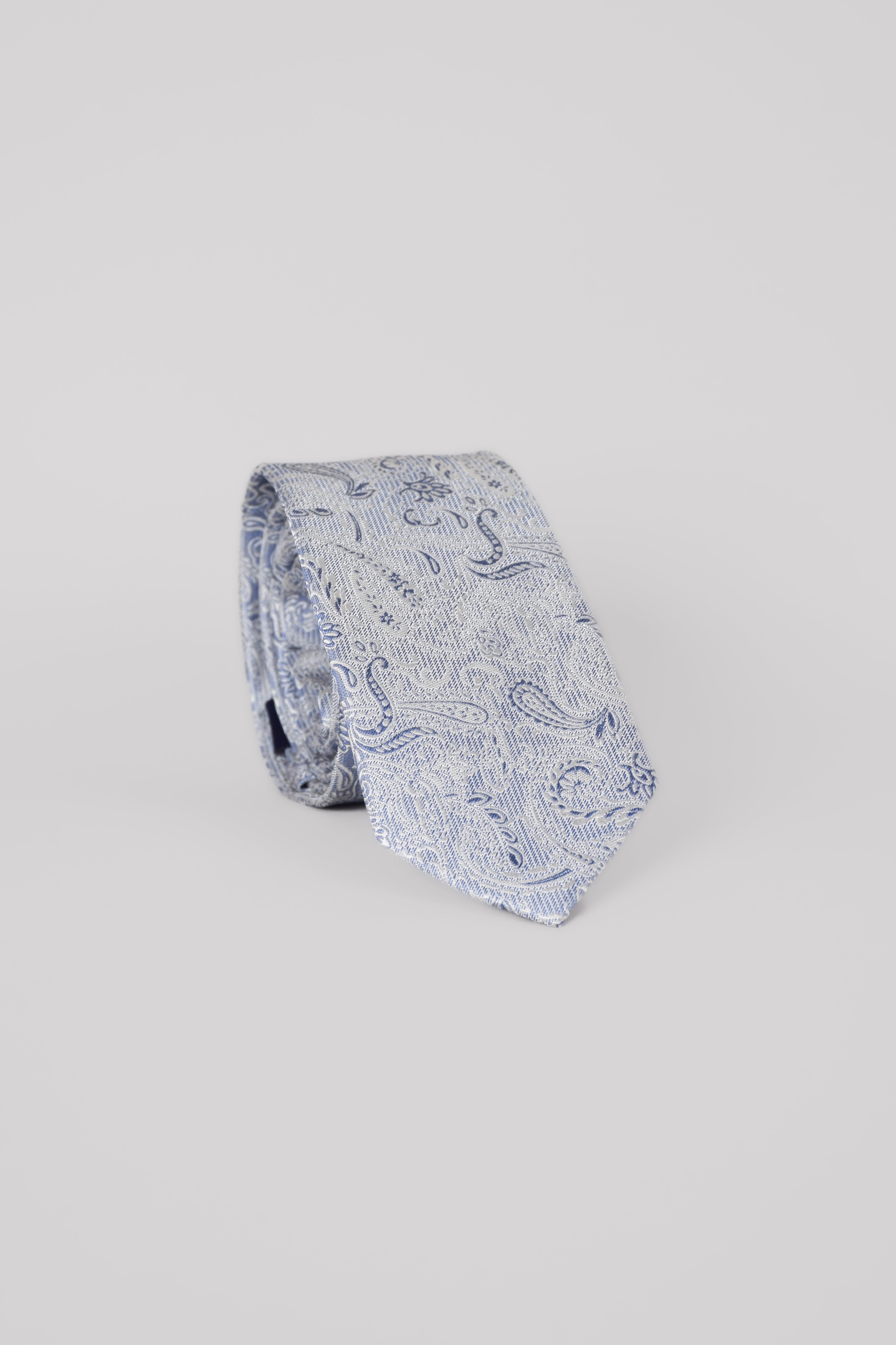 Woven Tie | Pure Silk |  Paisley Jacquard Pattern - Atica Man