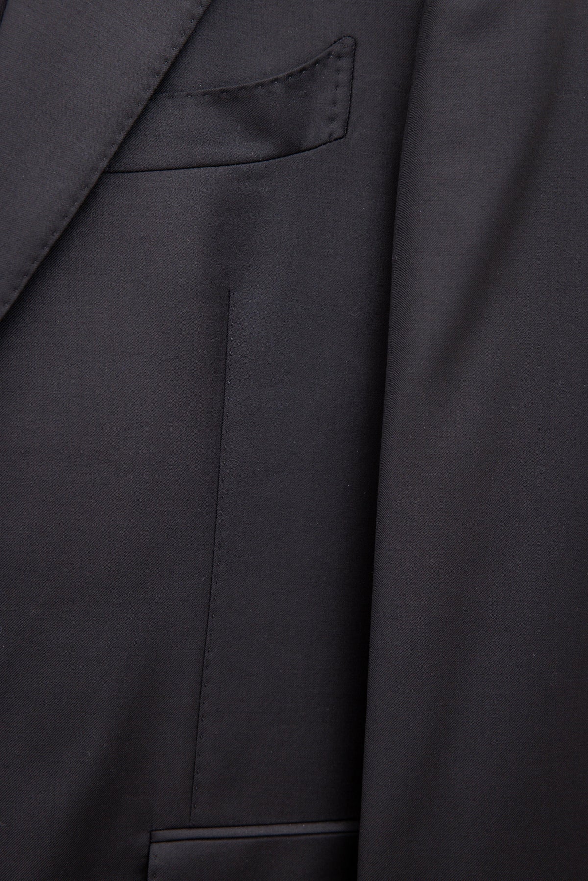 Boys Half Canvas Suit | Black - Atica Man