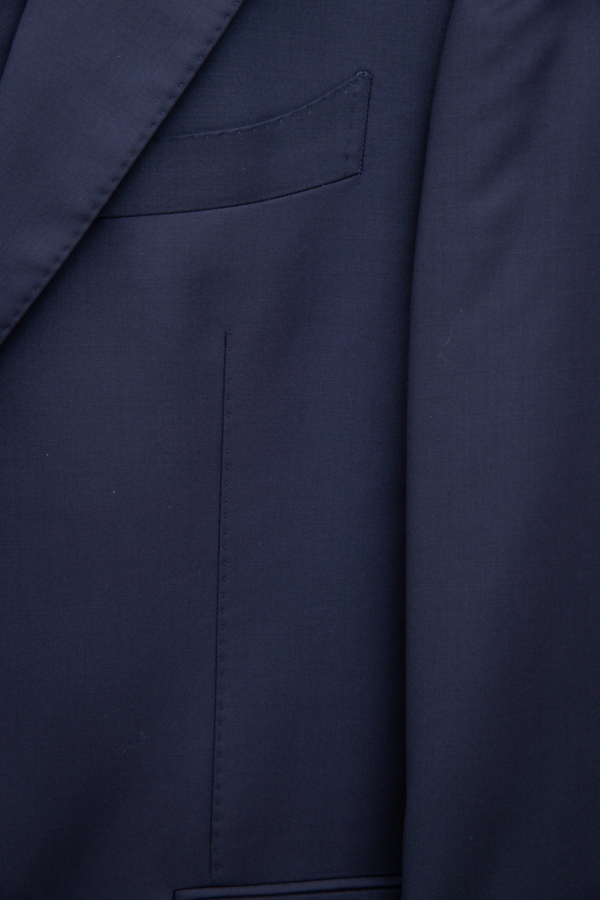 Boys Half Canvas Suit | Dark Navy - Atica Man