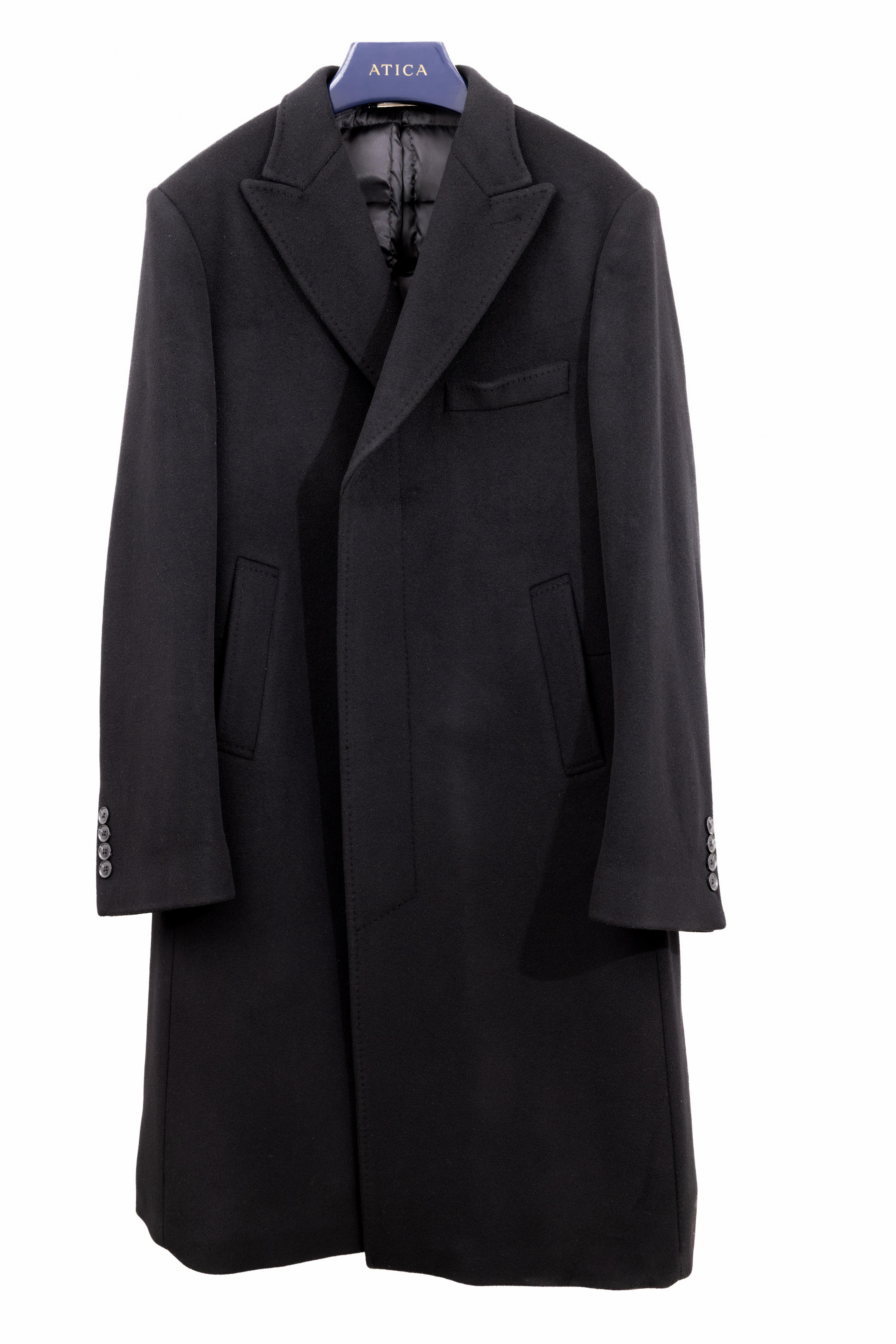 Down Filled Wool Overcoat