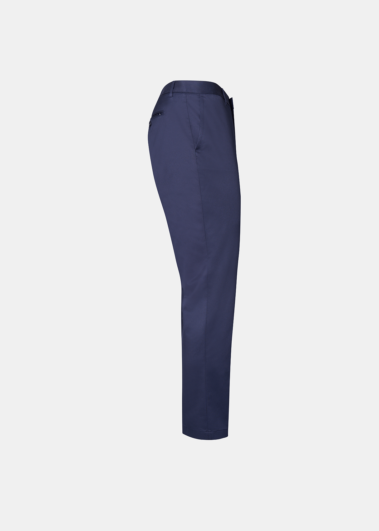 Navy Dress Pants - Solid Cotton, Non-Iron, Wrinkle-Resistant, Durable and Comfortable